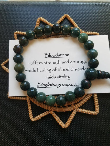 Bloodstone Power Bracelet