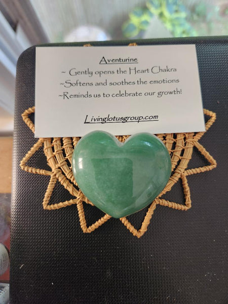 Aventurine Heart Stone