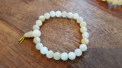 Genuine Yellow Calcite Bracelet