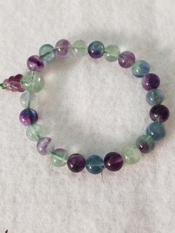 Fluorite Power Bracelet (single)