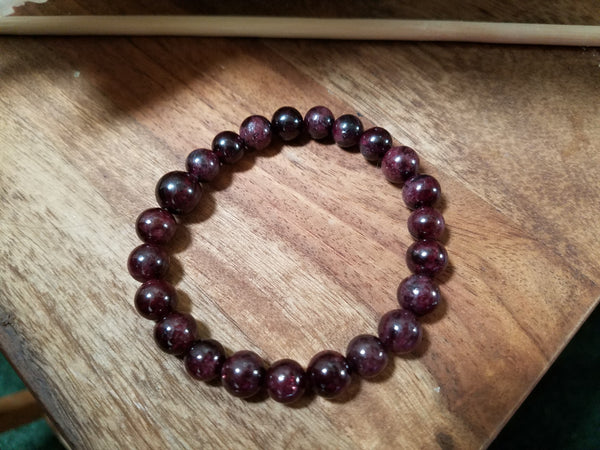 garnet power bracelet