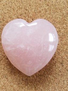 Rose Quartz Heart Stone