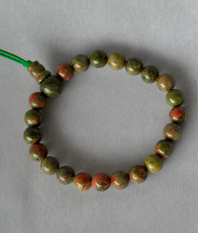 Genuine Unakite Power Bracelet